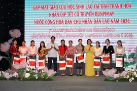 Gặp mặt lưu học sinh Lào đang học tập tại tỉnh Thanh Hóa