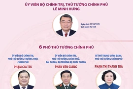 Thủ tướng và các Phó Thủ tướng Chính phủ nhiệm kỳ 2026-2031