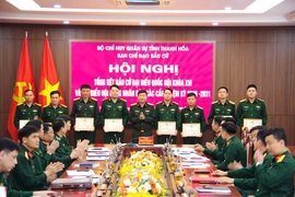 Bộ CHQS tỉnh Thanh Hóa tổng kết bầu cử đại biểu Quốc hội khóa XVI và HĐND các cấp