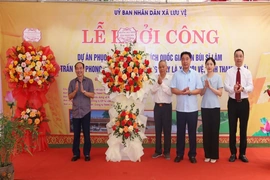 Khởi công Dự án phục hồi, tôn tạo Di tích Quốc gia Đền Bùi Sỹ Lâm