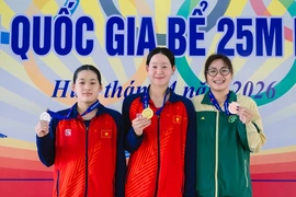 Thanh Hóa khởi đầu năm 2026 ấn tượng tại giải bơi VĐQG bể 25m