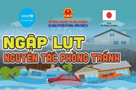 [Infographics] Ngập lụt: Nguyên tắc phòng tránh