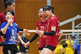 Đội bóng chuyền nữ XMLS Thanh Hóa tạo cơn địa chấn trước ĐKVĐ VTV Bình Điền Long An