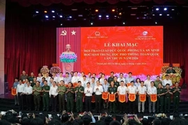 Hơn 700 học sinh dự Hội thao giáo dục quốc phòng và an ninh toàn quốc