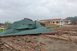 Mưa đá trong đêm gây thiệt hại tại nhiều địa phương