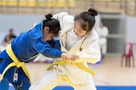 Phường Hạc Thành thống trị sàn đấu Judo tại Đại hội TDTT tỉnh Thanh Hóa lần thứ X