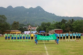 Bá Thước tổ chức Giải bóng đá thanh niên Cúp mùa Xuân