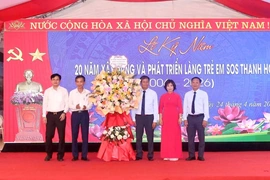 Kỷ niệm 20 năm xây dựng và phát triển Làng trẻ em SOS Thanh Hóa