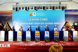 Khởi công nhà máy điện gió đầu tiên của miền Bắc tại Quảng Ninh