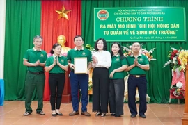 Ra mắt  và nhân rộng mô hình “Chi hội Nông dân tự quản về vệ môi trường”