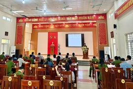 Xã Thanh Quân ra mắt mô hình tự quản về an ninh, trật tự