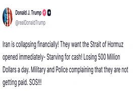 Mỹ cảnh báo mở lại Hormuz có thể làm phức tạp đàm phán với Iran