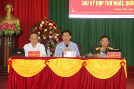 Đại biểu Quốc hội tiếp xúc cử tri xã Tượng Lĩnh&nbsp;sau Kỳ họp thứ nhất, Quốc hội khóa XVI