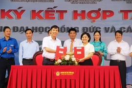 39 doanh nghiệp tham gia Ngày hội việc làm Trường Đại học Hồng Đức