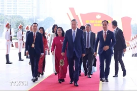 Toàn cảnh lễ khai mạc Đại hội đại biểu toàn quốc Mặt trận Tổ quốc Việt Nam lần thứ XI