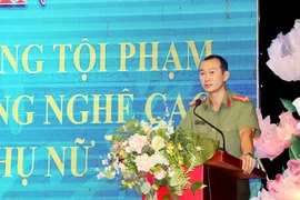 Cán bộ Hội Phụ nữ tham gia tập huấn phòng, chống tội phạm lừa đảo công nghệ cao&nbsp;