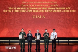 Trao giải cuộc thi bảo vệ nền tảng tư tưởng của Đảng: 31 tác phẩm xuất sắc được xướng tên