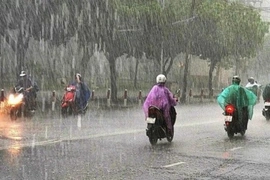 Cảnh báo mưa dông, mưa lớn cục bộ, lốc, sét, mưa đá, gió giật mạnh ở khu vực Thanh Hóa
