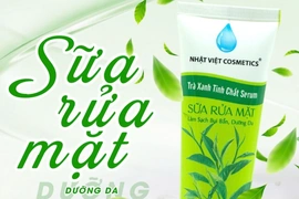 Thu hồi, tiêu hủy trên toàn quốc lô sữa rửa mặt dưỡng da Nhật Việt Cosmetics trà xanh