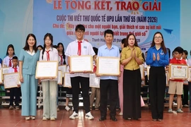 Tổng kết, trao giải Cuộc thi viết thư quốc tế UPU lần thứ 55