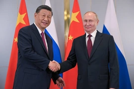 Chủ tịch Trung Quốc Tập Cận Bình và Tổng thống Nga Vladimir Putin hội đàm tại Bắc Kinh