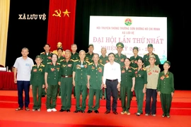 Hội Truyền thống Trường Sơn - Đường Hồ Chí Minh xã Lưu Vệ thực hiện tốt phương châm “3 tốt, 1 không”