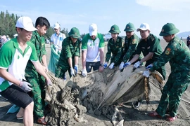 “Nghi Sơn Xanh” 2026: Gần 1.000 người chung tay làm sạch biển