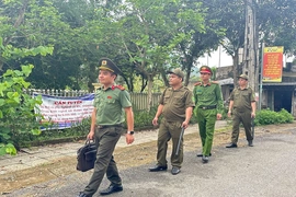 Bám sát cơ sở giữ vững an ninh trật tự