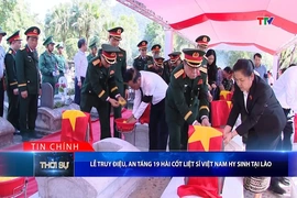 Bản tin Thời sự tối 27/5/2026: Lễ truy điệu, an táng 19 hài cốt liệt sĩ Việt Nam hy sinh tại Lào