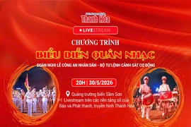 [Livestream]&nbsp;Chương trình biểu diễn quân nhạc – Đoàn Nghi lễ Công an nhân dân, Bộ Tư lệnh Cảnh sát cơ động