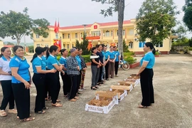 Trao cơ hội cho phụ nữ nghèo vươn lên ổn định cuộc sống