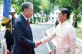 Lễ đón Tổng Bí thư, Chủ tịch nước Tô Lâm thăm cấp Nhà nước Philippines
