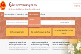 11 loại thông tin cung cấp trên Cổng Dịch vụ công quốc gia người dân cần biết