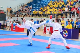 Giải vô địch trẻ Karate quốc gia khai mạc tại Thanh Hóa