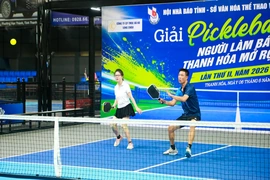 Hơn 100 VĐV tranh tài tại Giải Pickleball chào mừng kỷ niệm 101 năm Ngày Báo chí Cách mạng Việt Nam