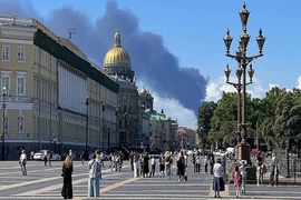 Nga đẩy lùi đợt tấn công UAV quy mô lớn nhằm vào St. Petersburg