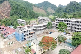 Cao điểm “100 ngày đêm” hoàn thành trường nội trú vùng biên