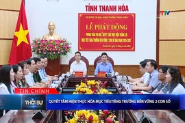 Bản tin Thời sự tối 13/6/2026:&nbsp;Quyết tâm hiện thực hóa mục tiêu tăng trưởng bền vững hai con số