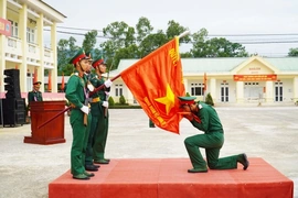 Trung đoàn 266 hoàn thành huấn luyện 330 chiến sĩ mới