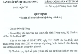 Toàn văn Quy định 183-QĐ/TW quản lý biên chế của hệ thống chính trị