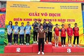 Thanh Hóa thi đấu bứt phá tại Giải vô địch Điền kinh quốc gia U18 năm 2026
