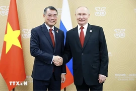 Thủ tướng Chính phủ Lê Minh Hưng hội kiến Tổng thống Nga Vladimir Putin