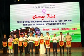 15 đội thi truyền thông thực hiện Bộ tiêu chí ứng xử trong gia đình năm 2026