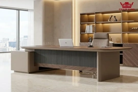 Chairking chia sẻ cách bố trí bàn làm việc của giám đốc đẹp, sang trọng