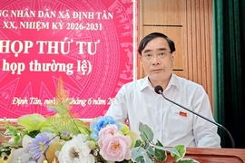 HĐND xã Định Tân thông qua nhiều nội dung quan trọng