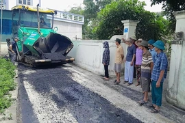 Hiệu quả các phong trào thi đua,&nbsp;mô hình xây dựng nông thôn mới