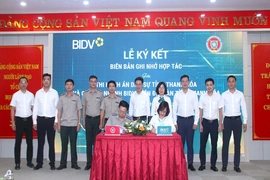 Thi hành án dân sự tỉnh Thanh Hóa và các chi nhánh BIDV trên địa bàn ký kết Biên bản ghi nhớ hợp tác