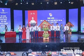 [Ảnh]: Đại hội Hội Nhà báo tỉnh Thanh Hóa lần thứ VII, nhiệm kỳ 2026-2031 thành công tốt đẹp