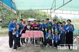 Sôi nổi hoạt động tình nguyện tại xã Tam Lư