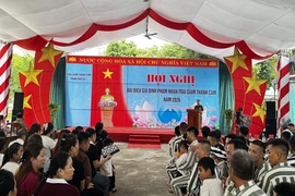900 thân nhân phạm nhân tham dự ngày hội gia đình tại Trại giam Thanh Cẩm